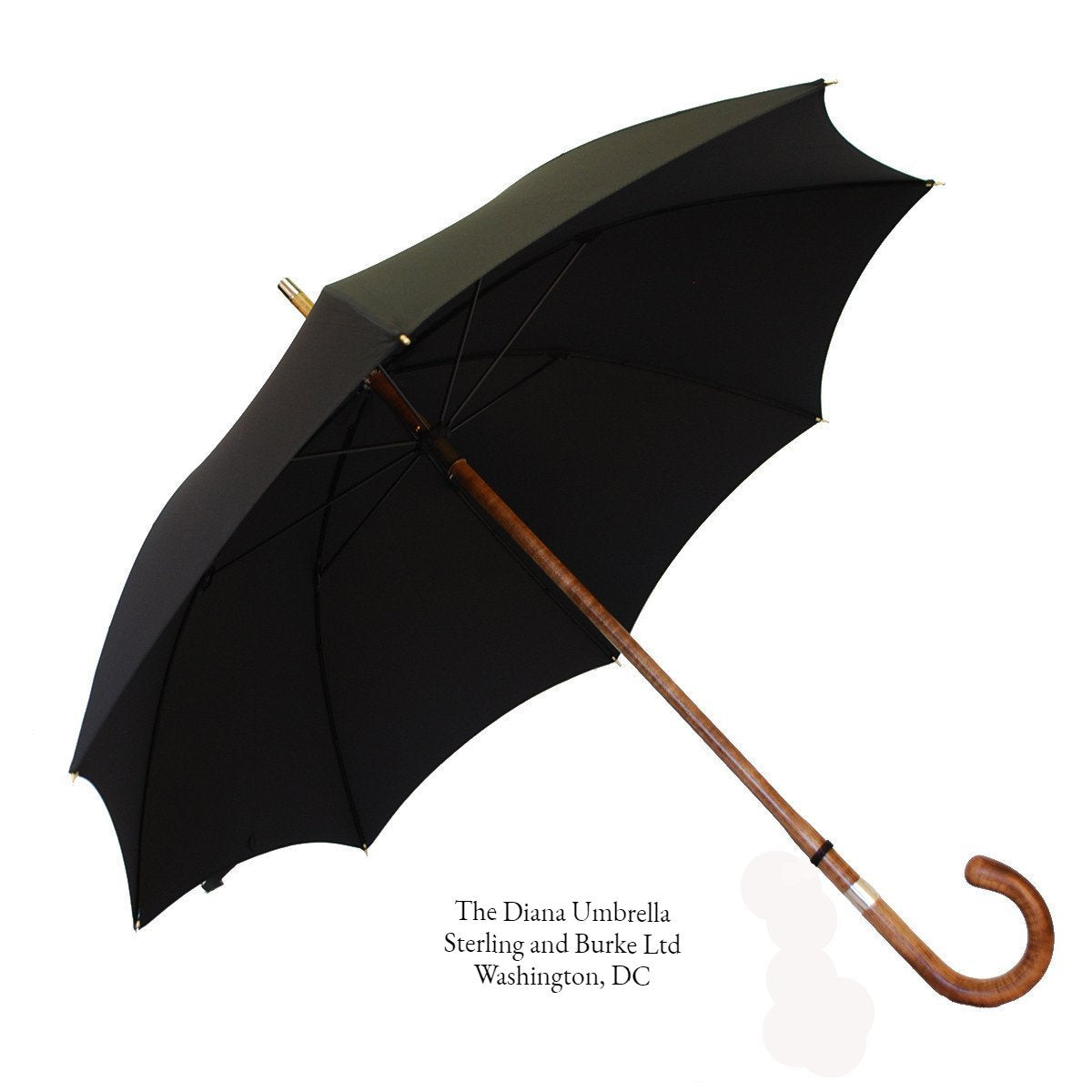 Ladies Maple Umbrella-Ladies Umbrella-Sterling-and-Burke