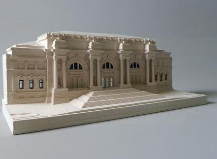 Metropolitan Museum Sculpture | Custom Metropolitan Museum Plaster Model | Extraordinary Quality and Detail | Made in England | Timothy Richards-Desk Accessory-Sterling-and-Burke