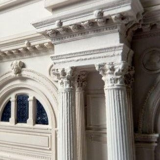 Metropolitan Museum Sculpture | Custom Metropolitan Museum Plaster Model | Extraordinary Quality and Detail | Made in England | Timothy Richards-Desk Accessory-Sterling-and-Burke