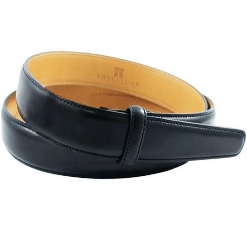 Cortina Leather, 1 Inch Belt Strap, Black-Belt Strap-Sterling-and-Burke
