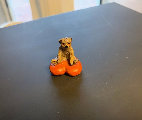 Bear On Heart | Viennese Bronze