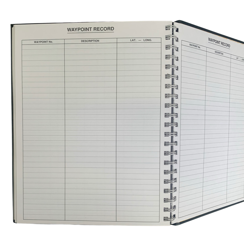 Yachting Log | MABUHAY | Leather Bound | Hand Made in England | Gold Stamp Personalization