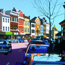 JOS. CRAIG ENGLISH a local, American Artist creating affordable DC Themed Art