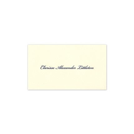 The History of the Calling Card | Classic American Stationery | Washington, DC