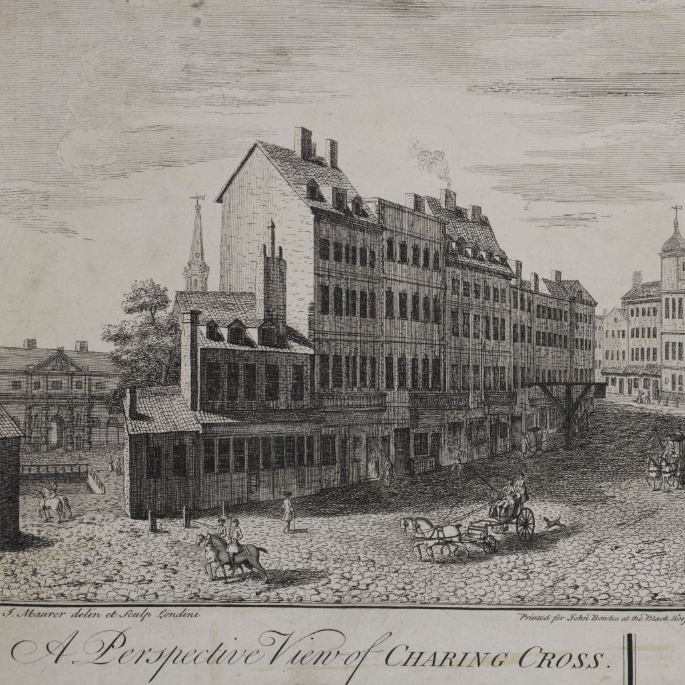 Charing Cross, London | A Perspective View | London 1740