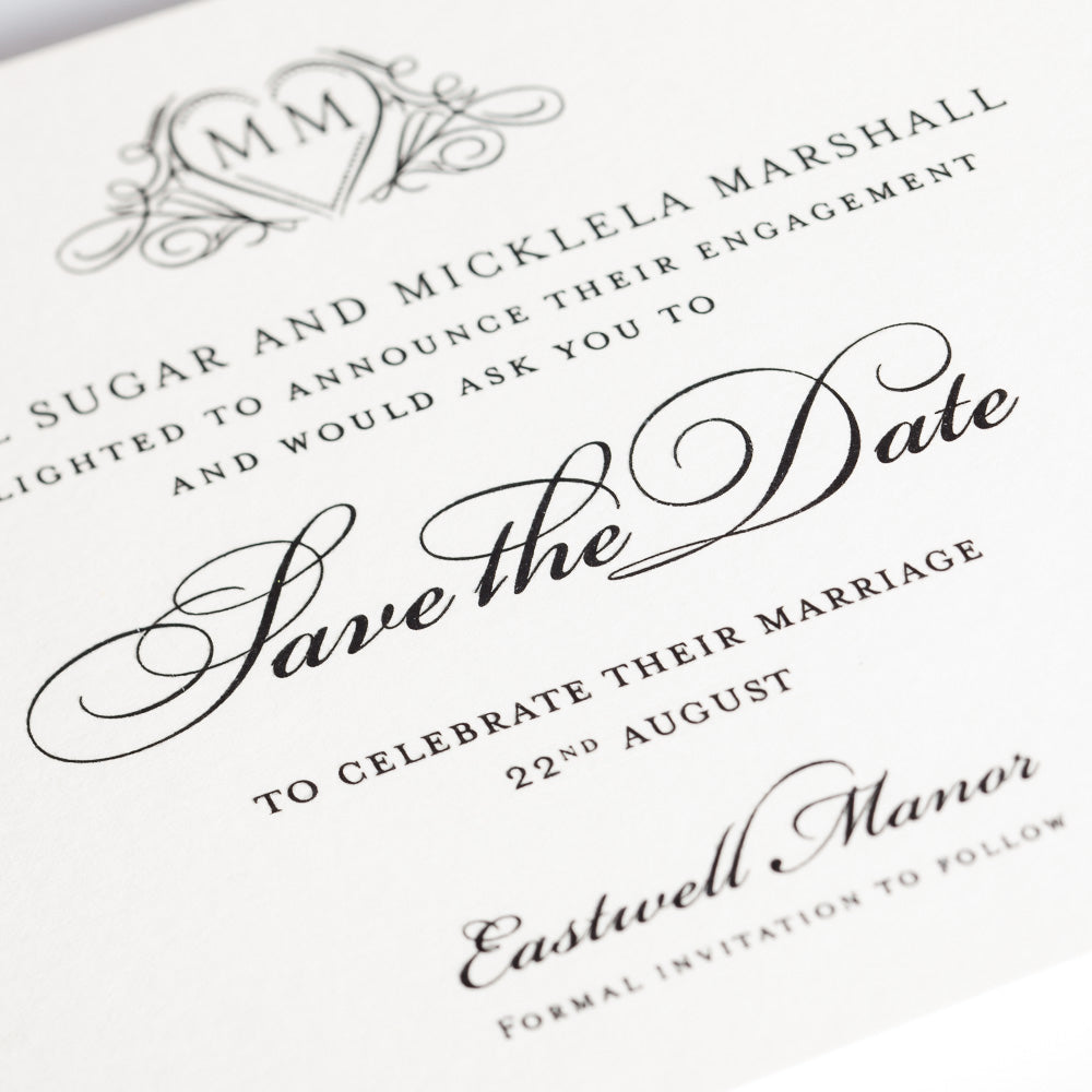 LUXURY WEDDING STATIONERY in Washington, DC... Classic and Traditional.  Simple and Elegant.