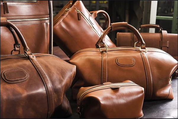 Schlesinger Leather Goods ~ Korchmar Leather Goods ~ The Leather Specialty Co. ~ by Studio Burke Ltd