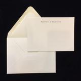 What is the price of the finest quality, hand engraved Correspondence Cards?