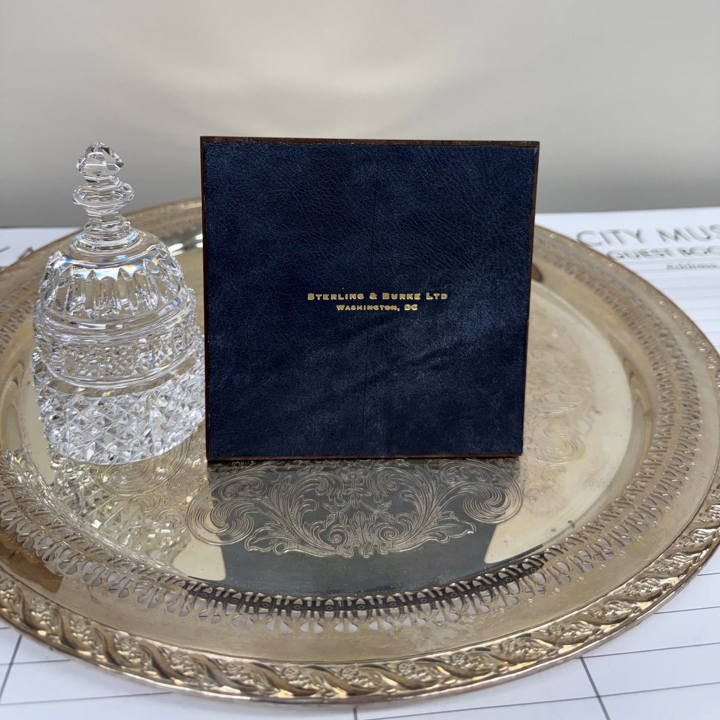 ARDA 2026 | Waterford Crystal Capitol Dome Award Gift on Walnut Base