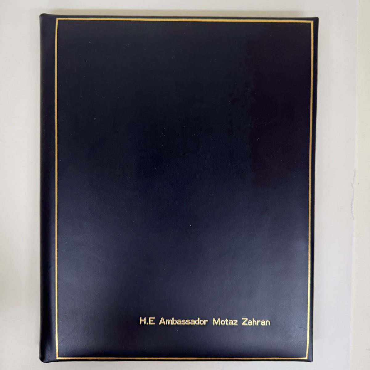 LEAGUE OF ARAB STATES | 2026 | Ambassador Gift | Writing Instrument, Leather Card Holder & Luxury Journal