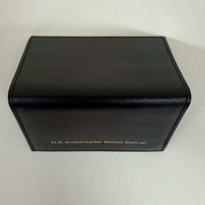 LEAGUE OF ARAB STATES | 2026 | Ambassador Gift | Writing Instrument, Leather Card Holder & Luxury Journal