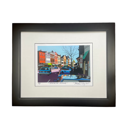 Georgetown Univ Art | Georgetown University | Wisconsin Avenue | Georgetown, Washington, DC | Artist Craig English | 14 by 18 Inches