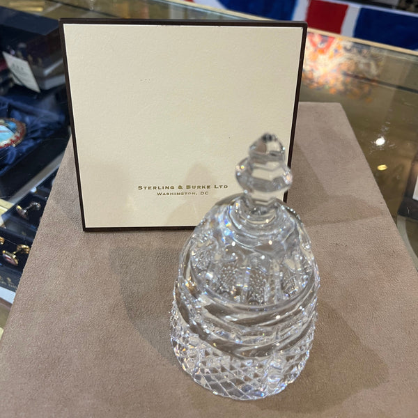3-A Sanitary Standards | Waterford Crystal Capitol Dome Award on Natural Walnut with Engraved Brass Plate