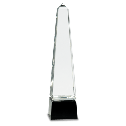 Crystal Obelisk | Washington Monument Award | 12 Inch Height on Base