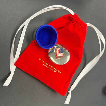 Embassy of Bahrain | 2026 | Diplomatic Gift | Pewter Jewel Box and Cufflinks | Patriotic Gifts