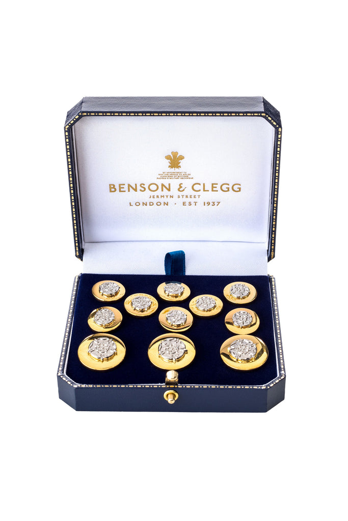 Polished Gilt Blazer Button– Benson & Clegg
