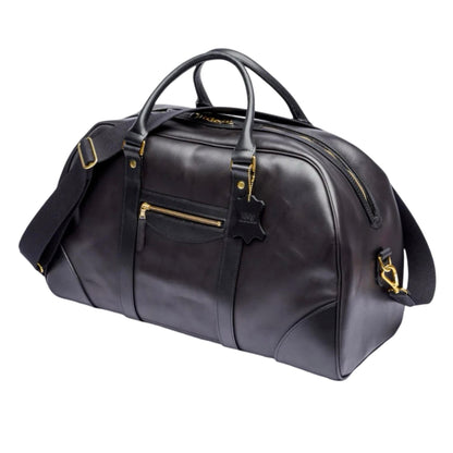 Beorma's Stanford Travel Bag, Weekend Holdall | Made in UK | Superior Quality | English Bridle Hide | 20"