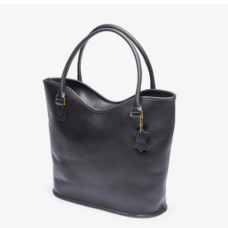 Beorma's Maughan Tote | English Bridle | Made in England | 14" Zippered Tote