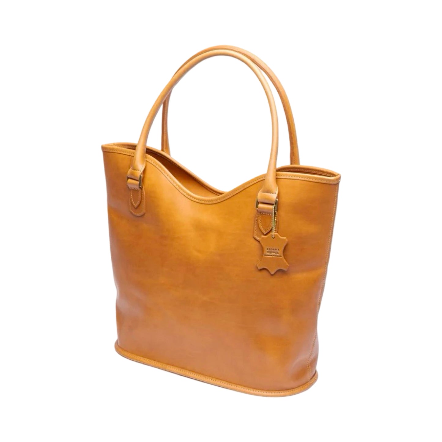 Beorma's Maughan Tote | English Bridle | Made in England | 14" Zippered Tote