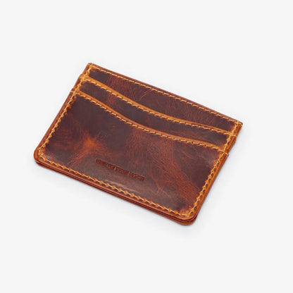 Beorma's Slimline Card Case Wallet | English Bridle | Made in England