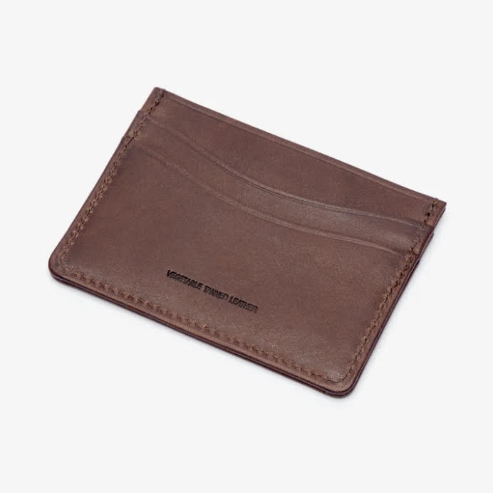 Beorma's Slimline Card Case Wallet | English Bridle | Made in England