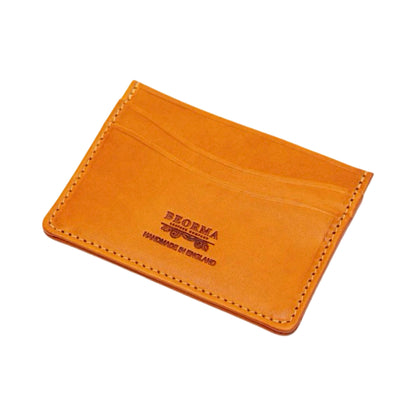 Beorma's Slimline Card Case Wallet | English Bridle | Made in England