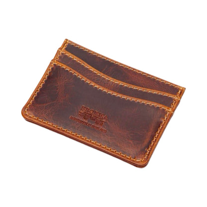 Beorma's Slimline Card Case Wallet | English Bridle | Made in England