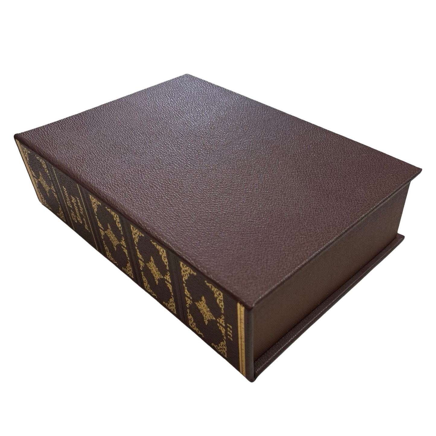 Bespoke Book Binding with Leather Clamshell Box | Finest Quality Papers and Leathers | Hand Made in USA | Charing Cross