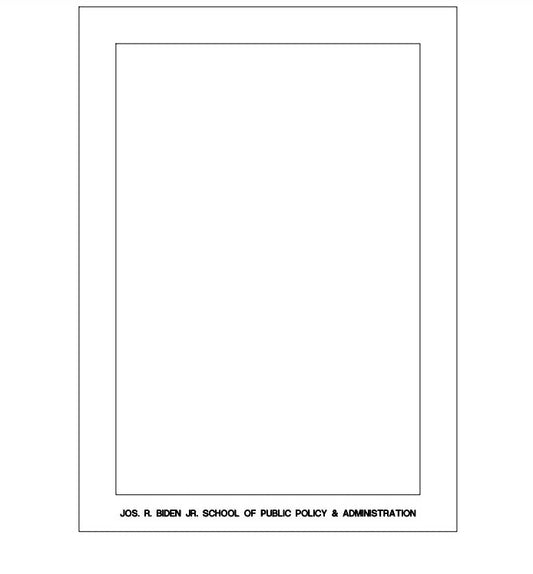 Gift No.4 | JOS. R. BIDEN, JR. SCHOOL  | Pewter Frames | Various Options