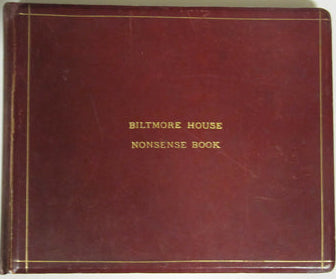 Custom Guest Book | BILTMORE HOTEL | NONSENSE BOOK | GUEST BOOK