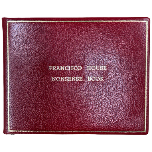 Custom Guest Book | BILTMORE HOTEL | NONSENSE BOOK | GUEST BOOK