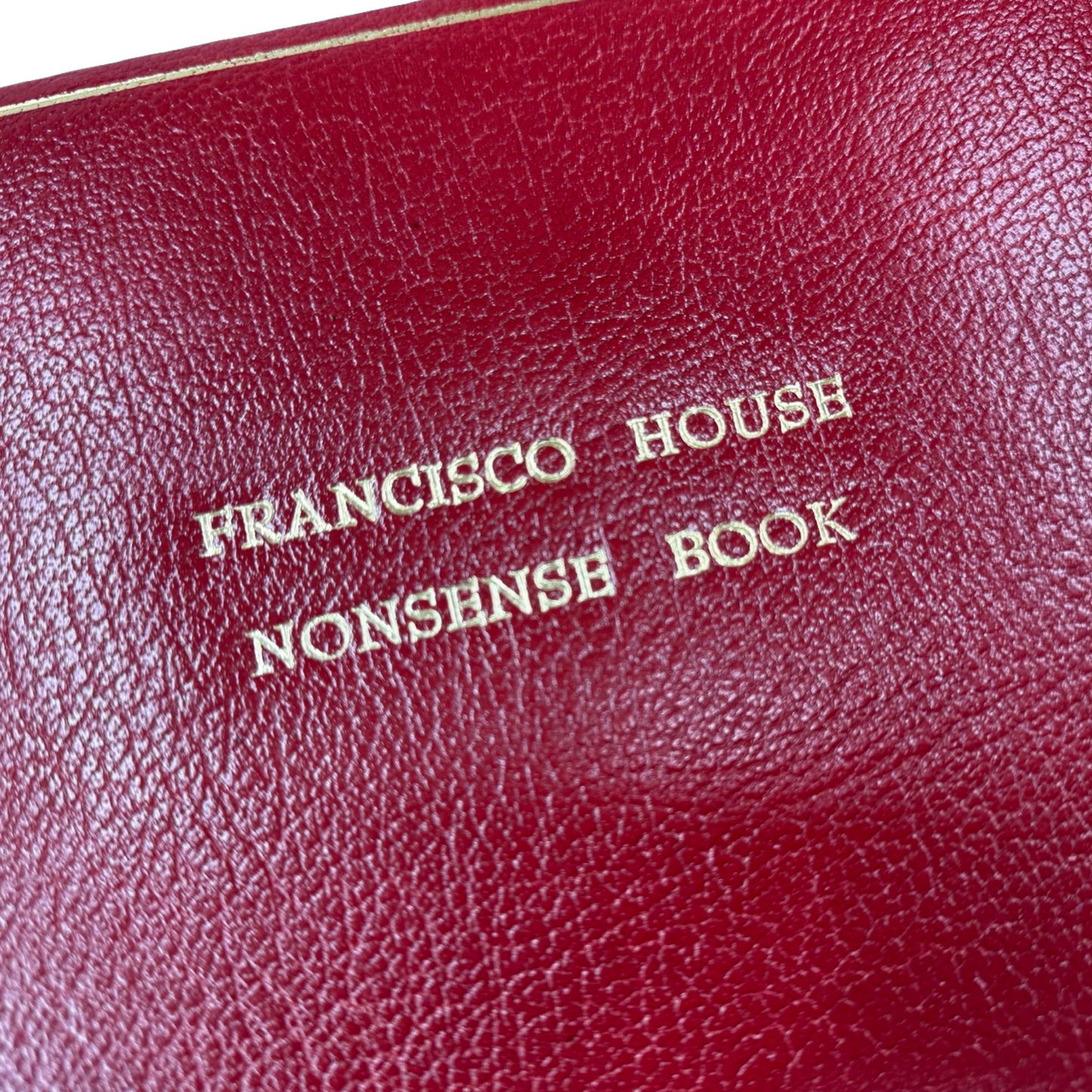 Custom Guest Book | BILTMORE HOTEL | NONSENSE BOOK | GUEST BOOK