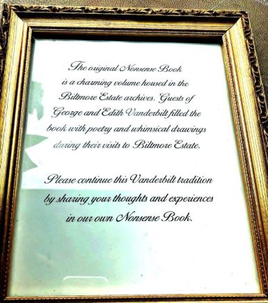 Custom Guest Book | BILTMORE HOTEL | NONSENSE BOOK | GUEST BOOK