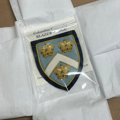 Blazer Badge | Columbia University Blazer Badge | Columbia Univ. Custom Design | Made in England
