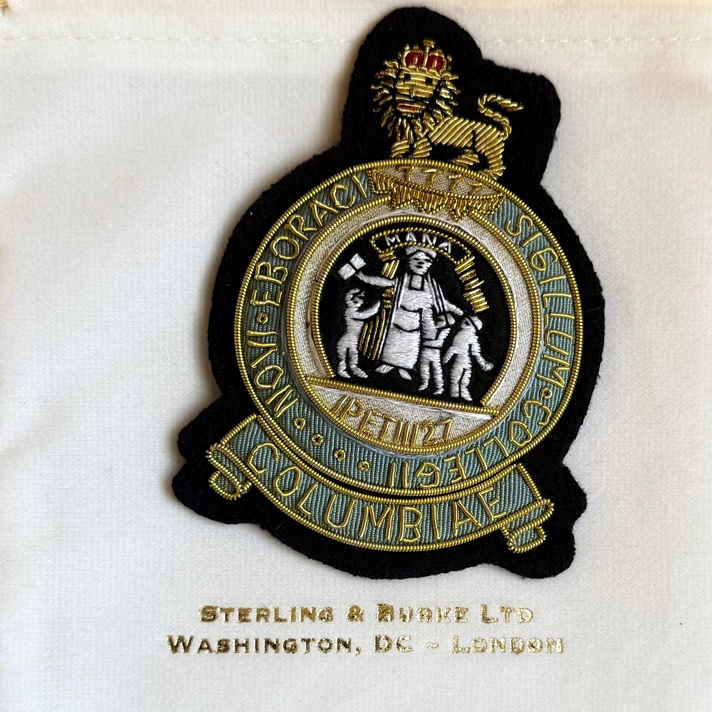 Blazer Badge | Columbia University Blazer Badge | Columbia Univ. Custom Design | Made in England