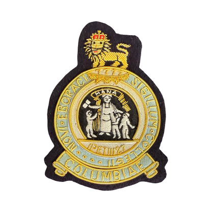 Embroidered Columbia University Blazer Badge hand made in England finest quality