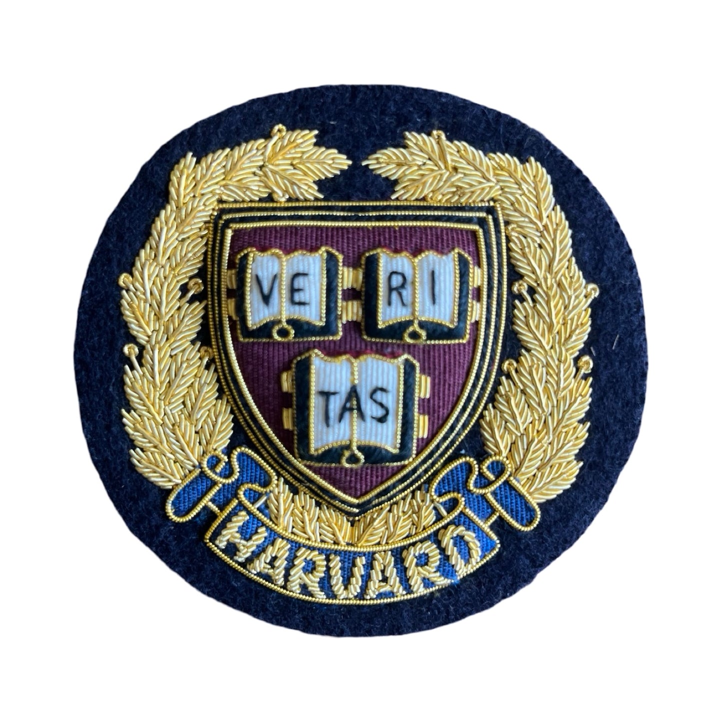 Blazer Badge | Harvard Univ. Blazer Badge | Harvard University Crest | Made in England