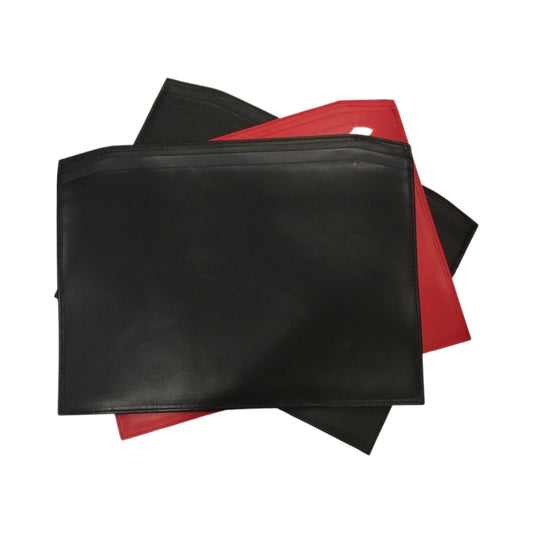 Open Top Leather Portfolio | Legal Size | 10 by 15 inches | Charing Cross Leather