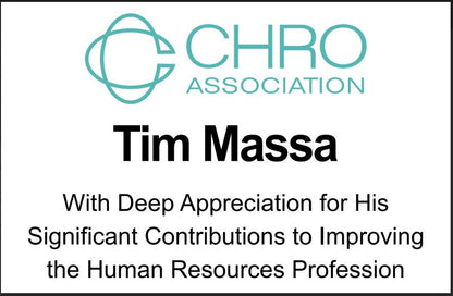 CHRO (HR Policy Assoc.) | September 2026 AWARD | Capitol Dome Award with Engraved Plate on Natural Walnut Base