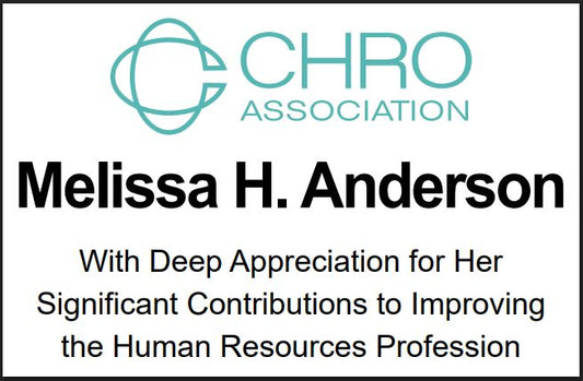 CHRO (HR Policy Assoc.) | September 2026 AWARD | Capitol Dome Award with Engraved Plate on Natural Walnut Base