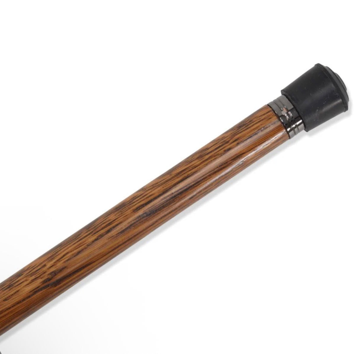 Luxury Wood Cane | Oak Walking Stick Cane | Crook Handle | Finest Quality | Made in England-Walking Stick-Sterling-and-Burke