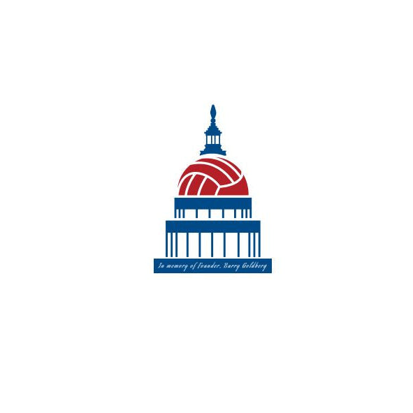 CAPITOL HILL VOLLEYBALL CLASSIC 2026 | Crystal Capitol Dome on Natural Walnut with Photo Etched Text and Logo on Brass Plate