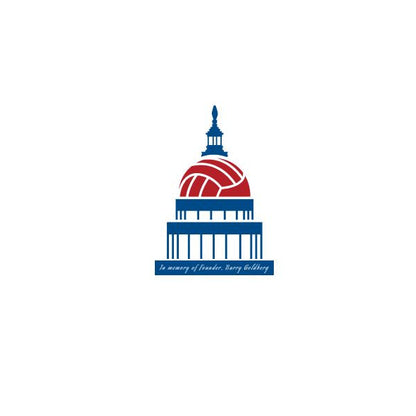 CAPITOL HILL VOLLEYBALL CLASSIC 2026 | Crystal Capitol Dome on Natural Walnut with Photo Etched Text and Logo on Brass Plate