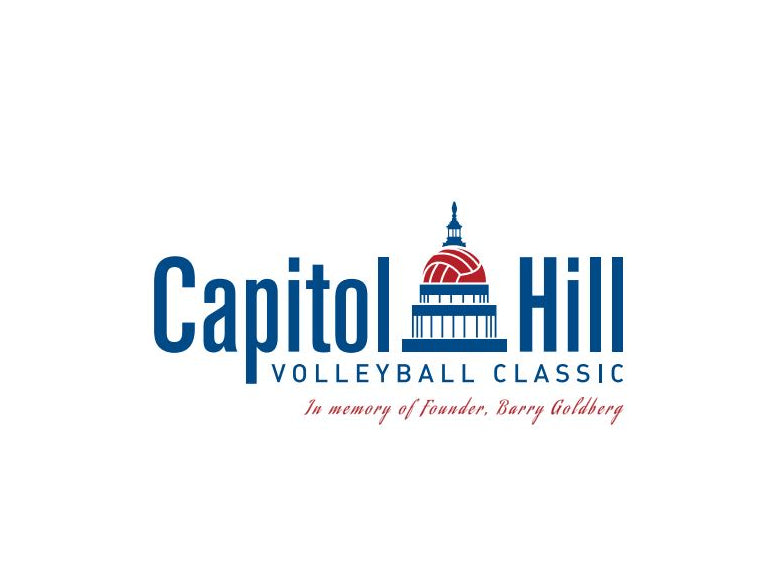 CAPITOL HILL VOLLEYBALL CLASSIC 2026 | Crystal Capitol Dome on Natural Walnut with Photo Etched Text and Logo on Brass Plate