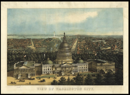US Capitol Building Vectorized Art Offerings for Award Options | Washington, DC Capitol