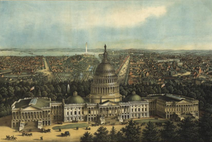 US Capitol Building Vectorized Art Offerings for Award Options | Washington, DC Capitol