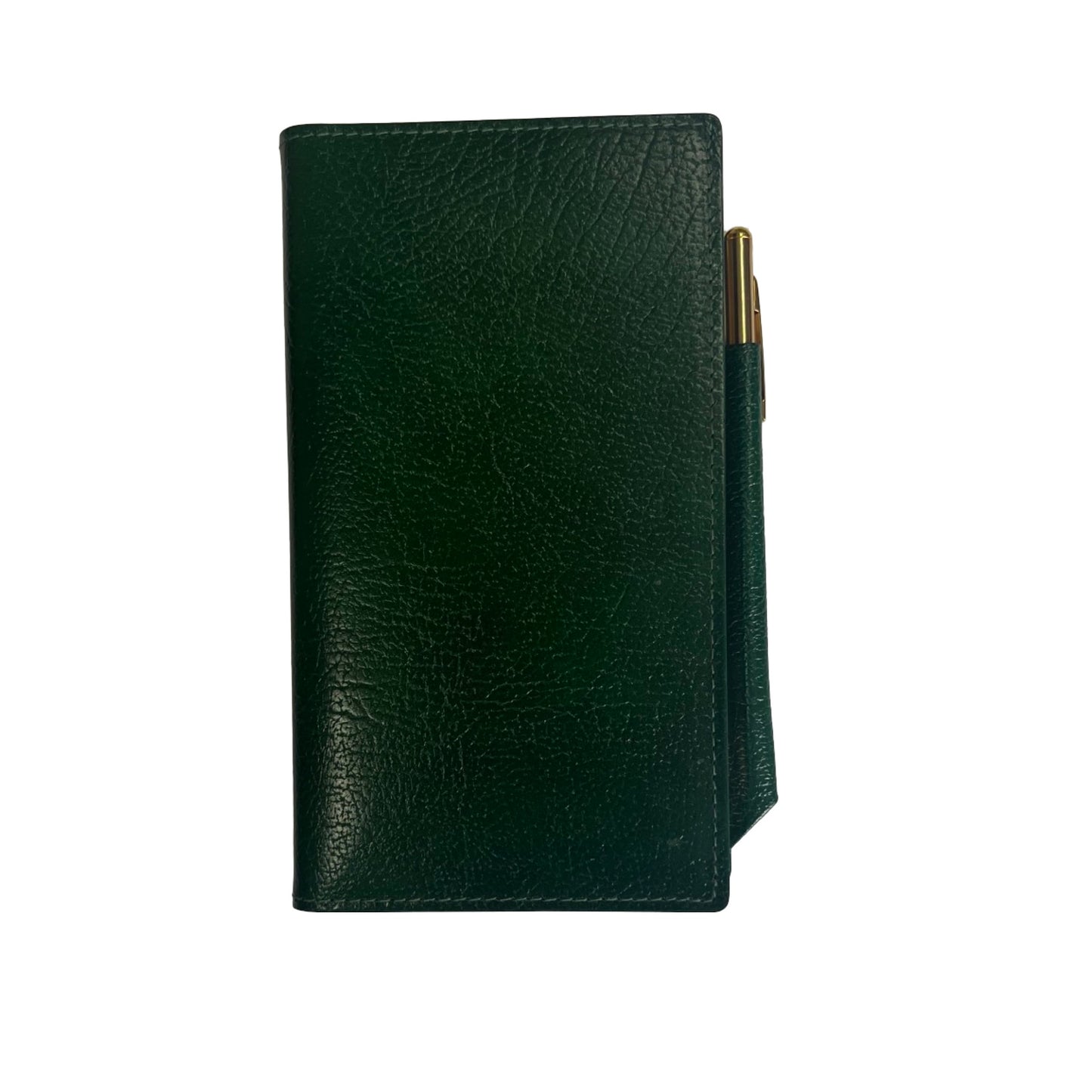 Leather Cover with Removable Notes and Gilt Pencil | 6x3" | Embossed Calf | Charing Cross | N63RCP