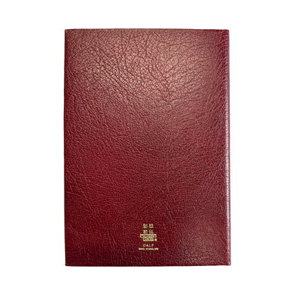 Get It Done Leather Notebook | Buffalo Calf Embossed | Hardcover Book | 7 by 4.5 Inches | Lined Pages (Copy)