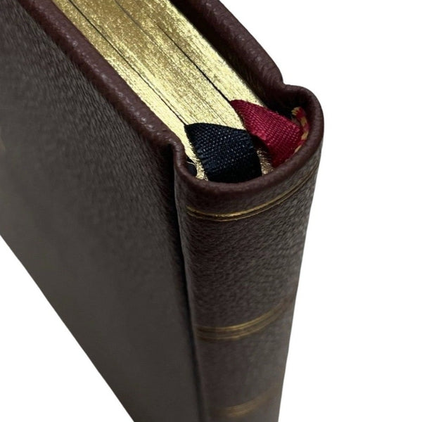 Bespoke "Chrysler Building" Bookbinding Project | Leather Binding with Special Message