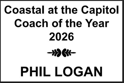 Coastal Capitol | 2026 | Crystal US Capitol Dome Award with Engraved Plate on Black Marble Base